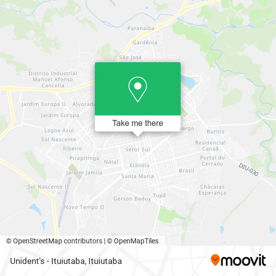 Unident's - Ituiutaba map