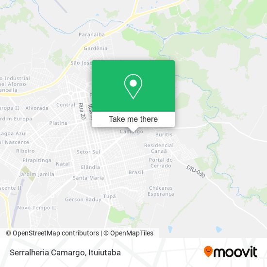 Serralheria Camargo map