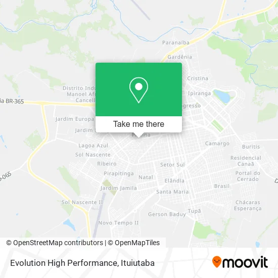 Evolution High Performance map