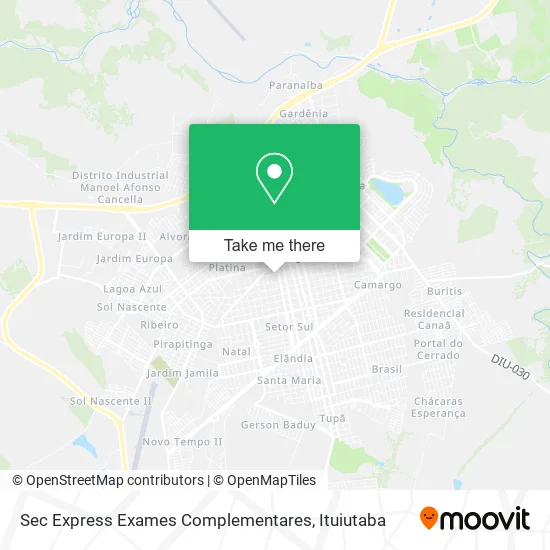 Sec Express Exames Complementares map