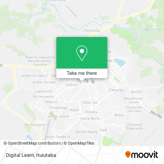 Digital Learn map