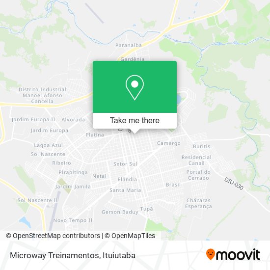 Microway Treinamentos map