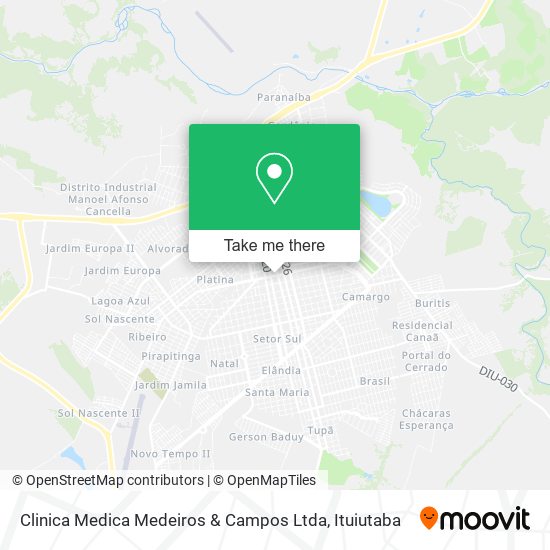 Clinica Medica Medeiros & Campos Ltda map
