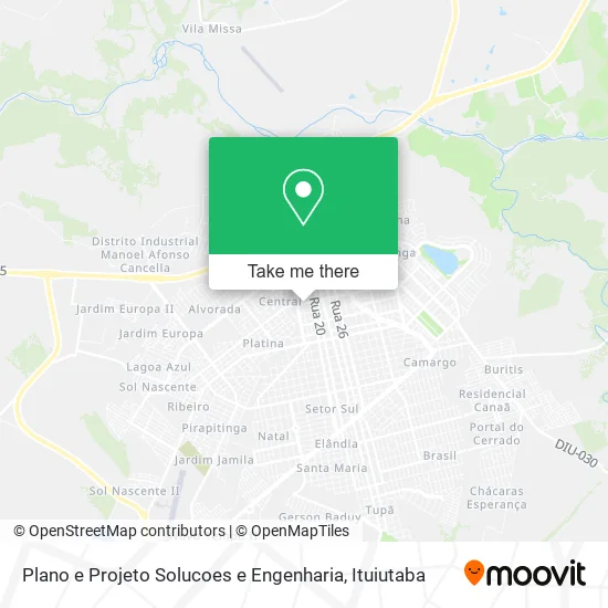 Plano e Projeto Solucoes e Engenharia map