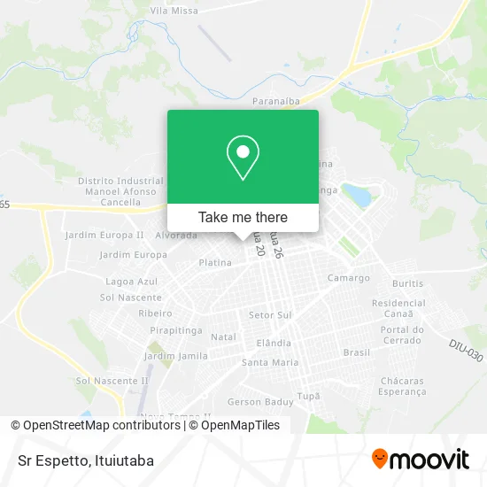 Sr Espetto map