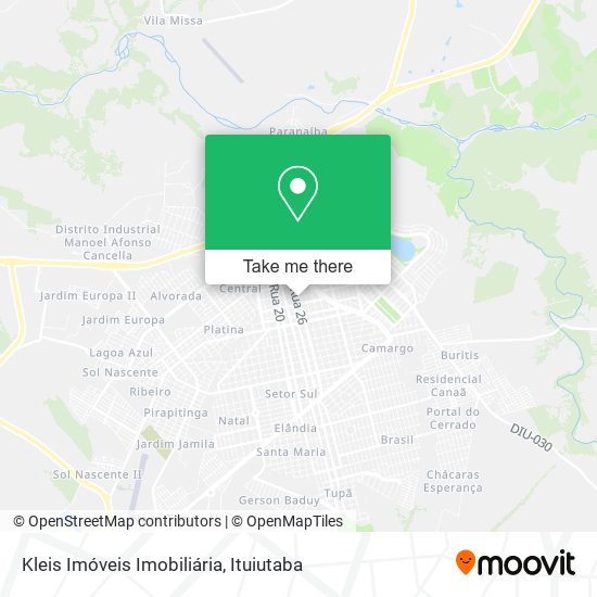 Kleis Imóveis Imobiliária map