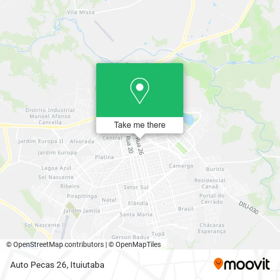 Auto Pecas 26 map