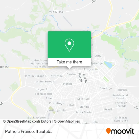 Patricia Franco map