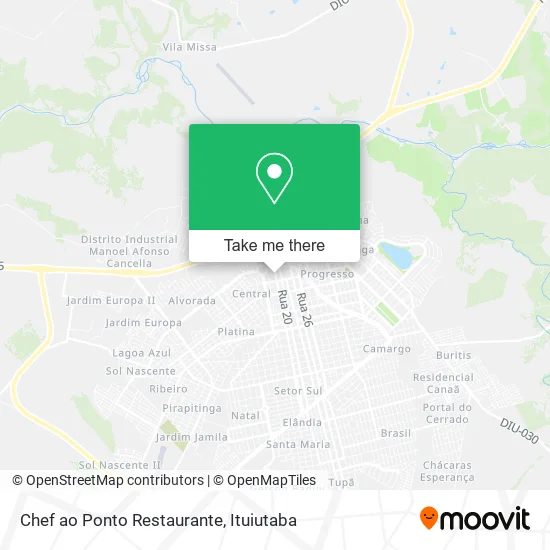 Chef ao Ponto Restaurante map
