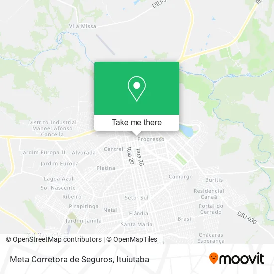 Meta Corretora de Seguros map