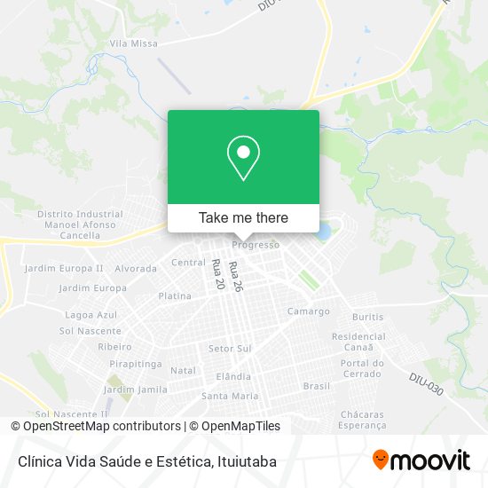 Clínica Vida Saúde e Estética map