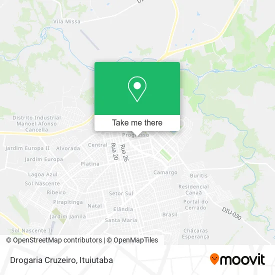 Drogaria Cruzeiro map