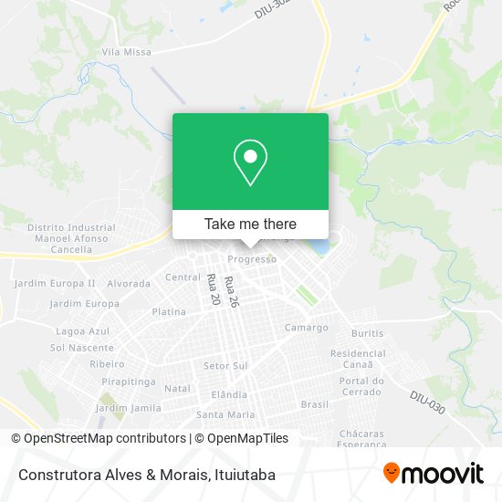 Construtora Alves & Morais map