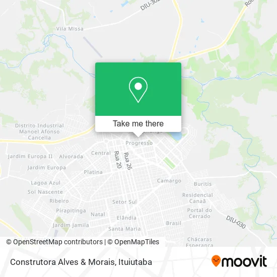Construtora Alves & Morais map