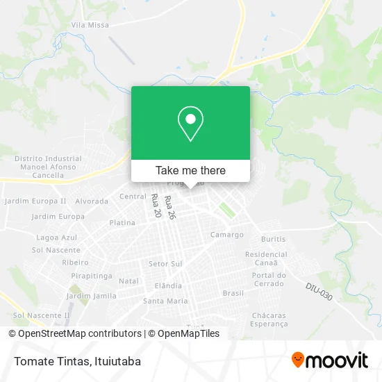 Tomate Tintas map