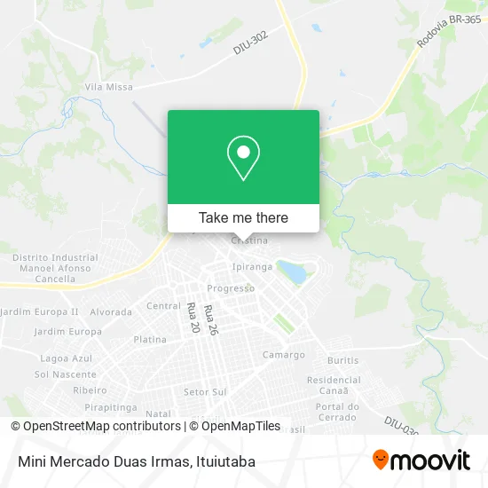 Mini Mercado Duas Irmas map