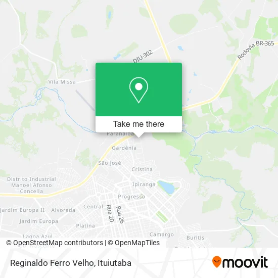 Reginaldo Ferro Velho map