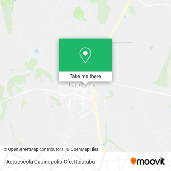 Autoescola Capinópolis-Cfc map