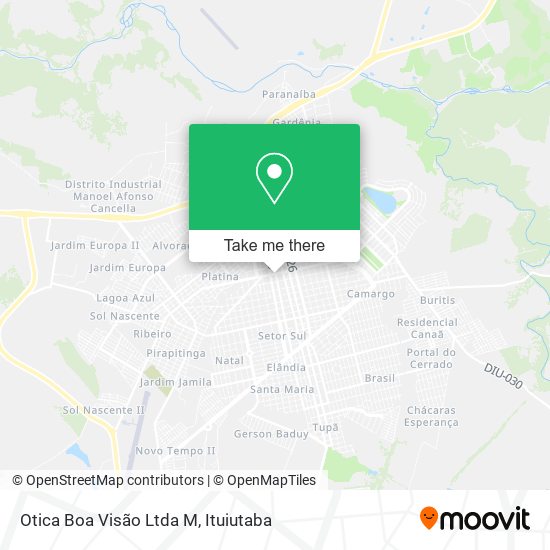 Otica Boa Visão Ltda M map