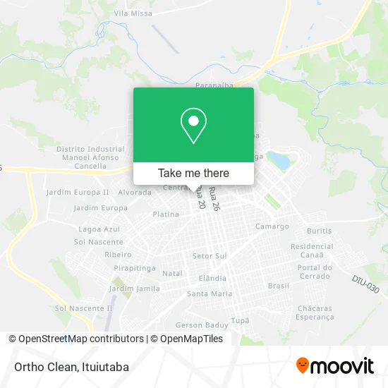 Ortho Clean map