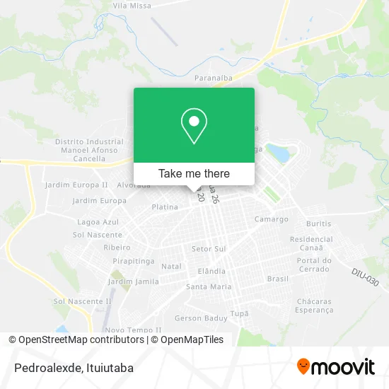 Pedroalexde map