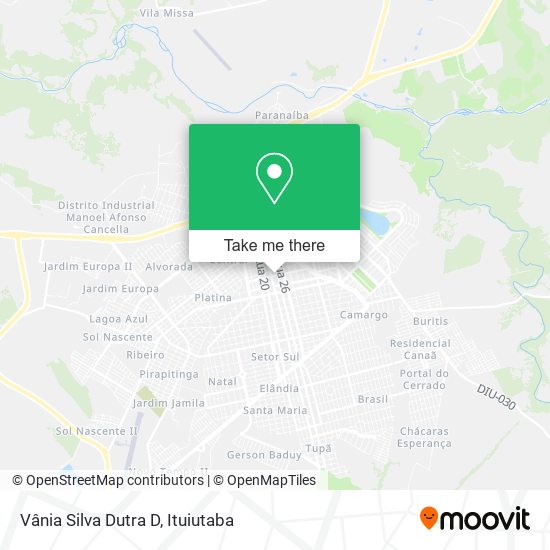 Vânia Silva Dutra D map