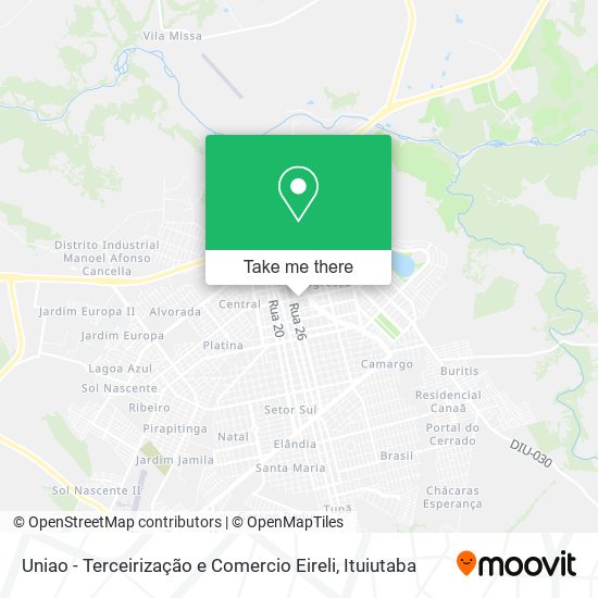 Uniao - Terceirização e Comercio Eireli map