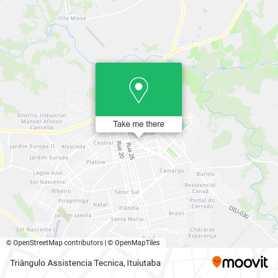 Triângulo Assistencia Tecnica map