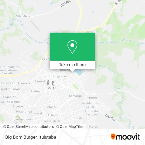 Big Bom Burger map