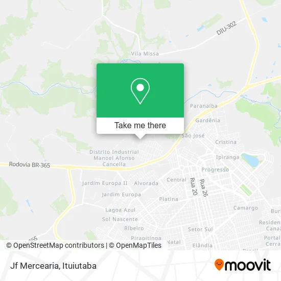 Jf Mercearia map