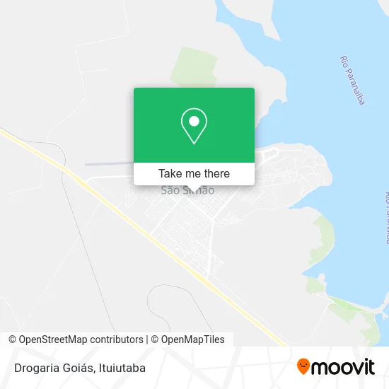 Drogaria Goiás map