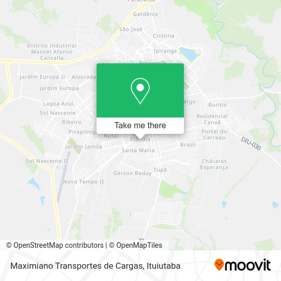 Maximiano Transportes de Cargas map