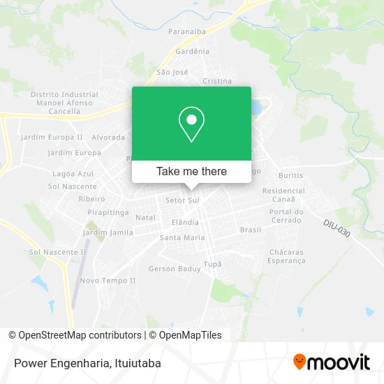 Power Engenharia map