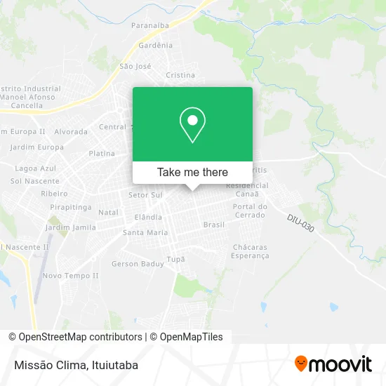 Missão Clima map