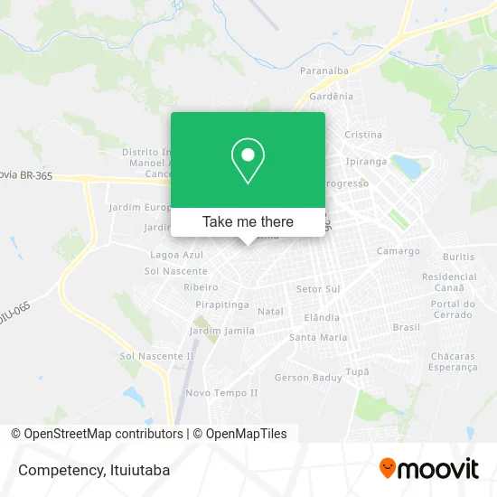 Competency map