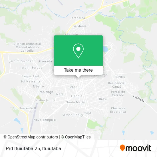 Prd Ituiutaba 25 map