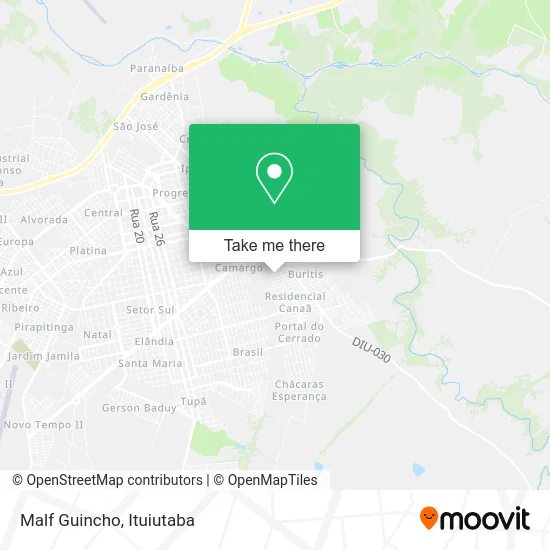 Malf Guincho map