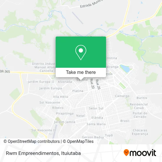 Rwm Empreendimentos map