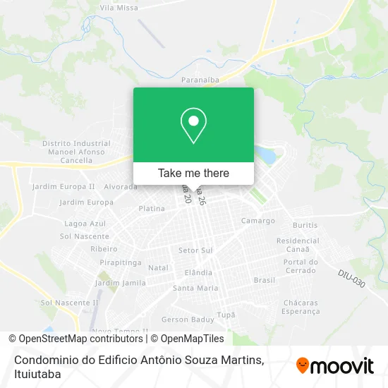 Condominio do Edificio Antônio Souza Martins map