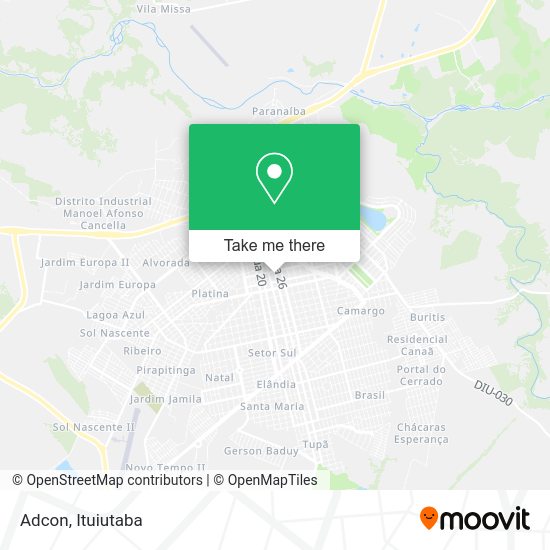 Adcon map