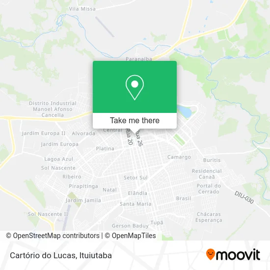 Cartório do Lucas map