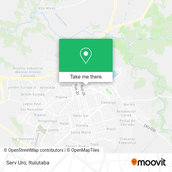 Serv Uro map