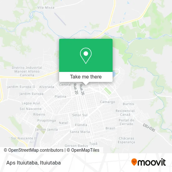 Aps Ituiutaba map