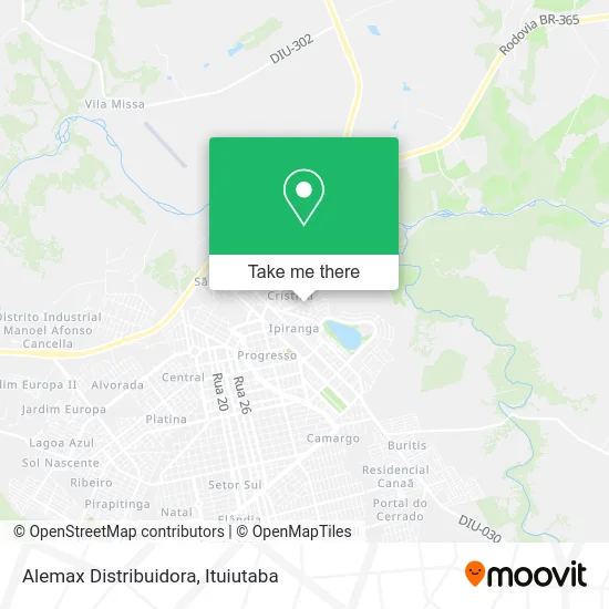 Alemax Distribuidora map
