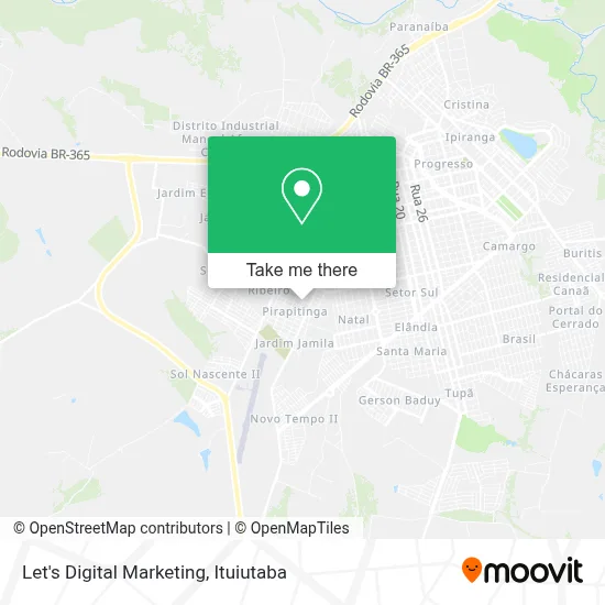 Let's Digital Marketing map