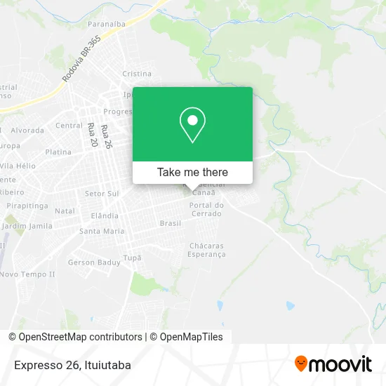 Expresso 26 map