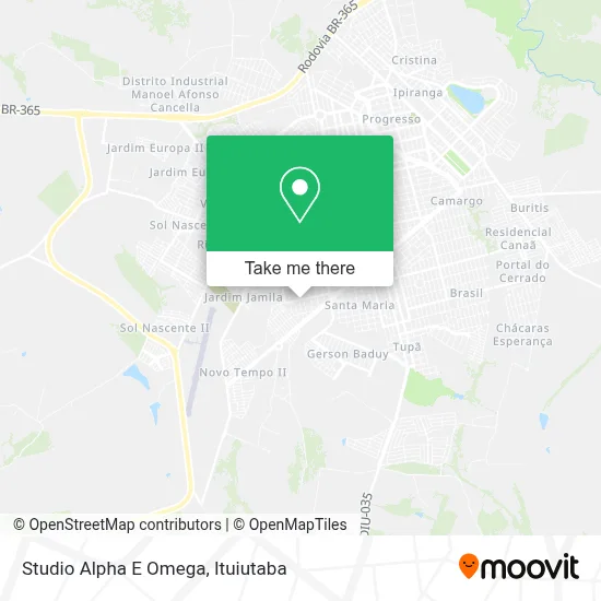 Studio Alpha E Omega map