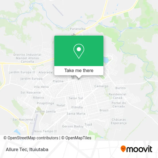 Allure Tec map