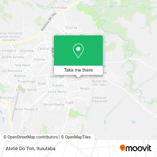 Ateliê Do Ton map