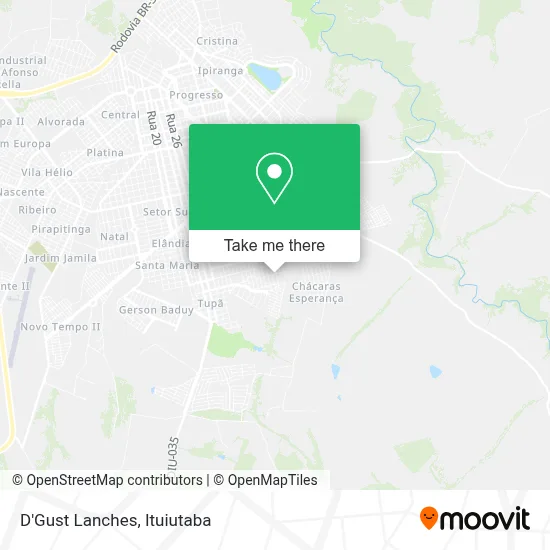 D'Gust Lanches map